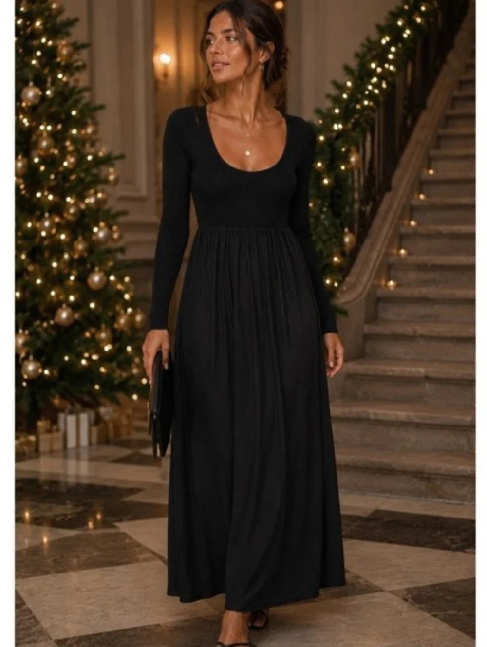 Anthropologie Thea twofer Sweater Dress: Scoop Neck Edition